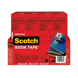 Book; Book Repair; Book Repair Tape; Mending; Mending Tape; Tape & Dispensers; Tapes; Adhesives; Affixers; Arts; Crafts; Schools; Education; Desktop; Mailroom