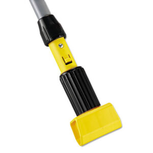 (RCPH245)RCP H245 – Gripper Fiberglass Mop Handle, 1" dia x 54", Black/Yellow by RUBBERMAID COMMERCIAL PROD. (1/EA)