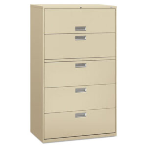 Office Furniture; 42" Wide; 5-Drawer; 600 Series; Cabinet; File Cabinet; File Cabinets; File Cabinets & Accessories; Five; Furniture; Lateral Files; Lateral