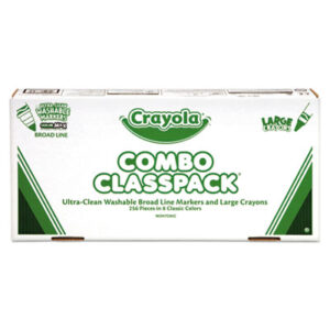 Art Supplies; Classpack; Classroom; CRAYOLA; Crayons; Large Size; Markers; Washable; Arts; Crafts; Education; Classrooms; Teachers; Schools; Drawing; Coloring