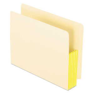 5-1/4" Expansion; End Tab Filing Supplies; End Tab Folder; File Folders; File Pocket Folder; File Pockets; Filing Supplies; Filing Systems; Letter Size; Manila; Open Shelf; PENDAFLEX; Recycled Product; Recycled Products; Tyvek Gussets; Manilla; Sleeves; Pockets; Accordion; Filing; Gussets