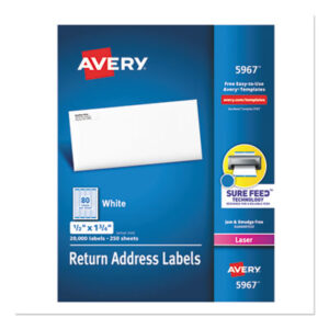 Label; Labels; Identifications; Classifications; Stickers; Shipping; Receiving; Mailrooms; AVERY