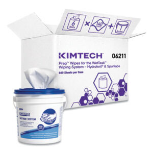 KIMTECH; WETTASK; Wipers; Sponges; Swabs; Cloths; Towelettes; Drying Materials; Jan/San; Janitorial; Maintenance; Cleaning