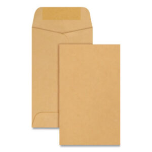 #3; 2-1/2 x 4-1/4; 20-lb. Paper Stock; Coin & Small Parts Envelopes; Coin Envelopes; Coin/Small Parts; Envelope; Envelopes; Kraft Envelopes; QUALITY PARK; Small Parts Envelope; Posts; Letters; Packages; Mailrooms; Shipping; Receiving; Stationery