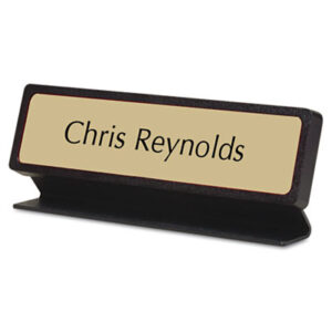 U.S. Stamp & Sign®; U. S. STAMP & SIGN; Nameplates; Nameplates-Desk Nameplate