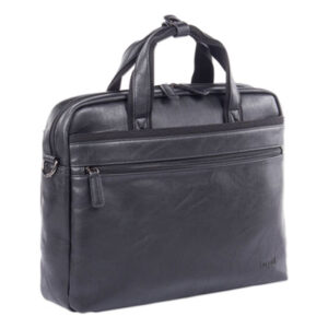 (SWZEXB532SMBK)SWZ EXB532SMBK – Valais Executive Briefcase, Fits Devices Up to 15.6", Leather, 4.75 x 4.75 x 11.5, Black by THE BUGATTI GROUP INC (1/EA)