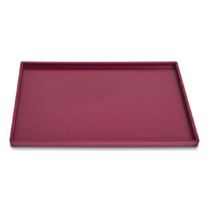 (TUD24380415)TUD 24380415 – Slim Stackable Plastic Tray, 6.85 x 9.88 x 0.47, Purple by TRU RED (1/EA)