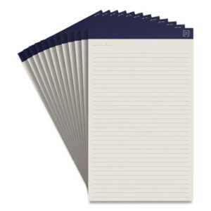 (TUD24419930)TUD 24419930 – Notepads, Wide/Legal Rule, 50 Ivory 8.5 x 14 Sheets, 12/Pack by TRU RED (12/PK)