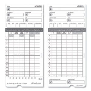 Punch-Cards; Time-Recorders; Hours-Tracking; Employees; Management; Tracker