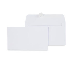 (UNV36000)UNV 36000 – Peel Seal Strip Business Envelope, #6 3/4, Square Flap, Self-Adhesive Closure, 3.63 x 6.5, White, 100/Box by UNIVERSAL OFFICE PRODUCTS (100/BX)