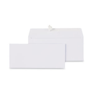 (UNV36001)UNV 36001 – Peel Seal Strip Business Envelope, #9, Square Flap, Self-Adhesive Closure, 3.88 x 8.88, White, 500/Box by UNIVERSAL OFFICE PRODUCTS (500/BX)