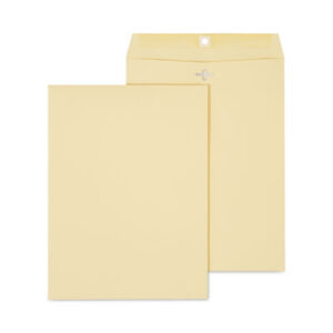 32-lb. Sub.; 9 x 12; Brown Kraft; Clasp; Clasp Envelopes; Envelope; Envelopes; Kraft Envelope; Mailer; UNIVERSAL; Posts; Letters; Packages; Mailrooms; Shipping; Receiving; Stationery; SPR09090; BSN04424