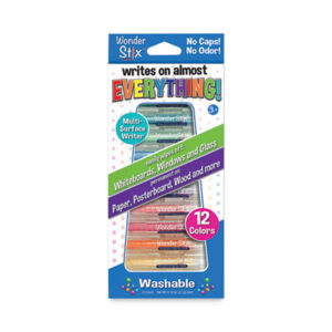 (TPG637)TPG 637 – Wonder Stix, 3.75 x 0.2, Assorted Colors, 12/Pack by THE PENCIL GRIP (12/PK)