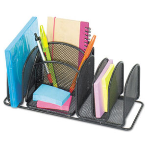 Safco; Desk Accessories; Desk Organizers; Receptacles; Baskets; Containers; Canisters; Coffers; Bins