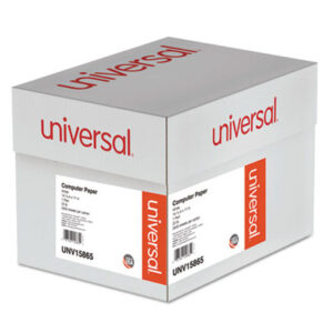 (UNV15865)UNV 15865 – Printout Paper, 1-Part, 20 lb Bond Weight, 14.88 x 11, White, 2,400/Carton by UNIVERSAL OFFICE PRODUCTS (2400/CT)