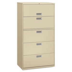 Office Furniture; 36" Wide; 5-Drawer; 600 Series; Cabinet; File Cabinet; File Cabinets; File Cabinets & Accessories; Five; Furniture; Lateral Files; Lateral