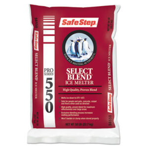 Safe Step Pro Series 550 Ice Melt; Road-Salt; Safety; Snow-Removal; Maintenance; Grounds-Keeping; Building