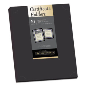 Southworth®; Document Holders; Document Holders-Certificate/Document; Award; Certificate Jackets; Holder; Sleeves; Credentials; Legal; LicensesCertificate Frame