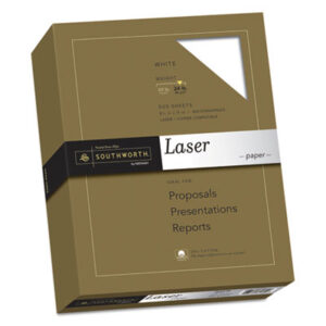 24-lb. Paper; 8-1/2 x 11 Paper; Fine Laser Paper; Fine Paper; Laser Paper; laser papers; Laser Printer; Paper; Resources Collection; SOUTHWORTH; White Paper; Reproductions; Hard-Copies; Correspondence; Documents; Copy paper