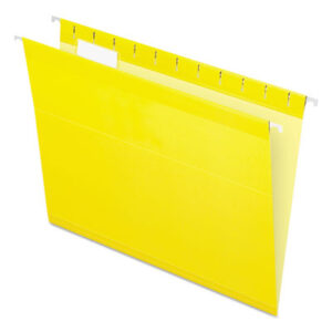 1/5 Cut Tab; File Folders; Hanging; Hanging File Folder; InfoPocket«; Interior Pocket; Letter Size; PENDAFLEX; Recycled Product; Reinforced; Sleeves; Sheaths; Shells; Organization; Storage