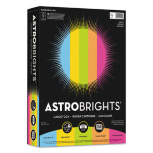 Astrobrights; Bright; Assorted; Assortment; Consumables; Peripherals; Reproductions; Hard-Copies; Products; Correspondence; Documents