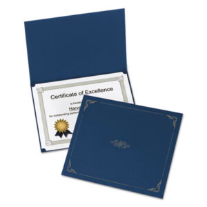 11.25 x 8.75; Award; Award Certificate; Awards; Awards & Certificates; Certificate; Certificate & Diploma Frame; Certificate Holders; Certificate/Diploma; Certificates & Awards; Certificates & Holders; Certificates/Awards; Dark Blue; Diploma & Certificate; Diploma/Document; Display; Frame; Human Resources; Linen; OXFORD; Sleeves; Credentials; Legal; Licenses; DUO29900235BGD