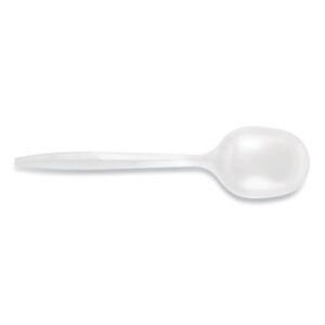 Mediumweight; Plastic Cutlery; Spoons; Soup Spoons; Tools; Appliances; Convenience; Place Settings; Table Accessories