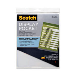 3M; Certificate Holder; Display Pocket; Document Frame; Frame; Panel/Partition; Photo Frame; Picture Frame; Pocket; SCOTCH; Mounts; Casings; Trims; Decorating; Pictures