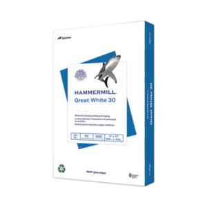 Acid-Free; Copier Paper; Copy Paper; GREAT WHITE; Inkjet Paper; Inkjet Printer Paper; Laser Paper; Laser Printer Paper; Multipurpose Paper; MultiUse Paper; Office Supplies; Office Paper; Paper; Recycled; Recycled Paper; Hammermill