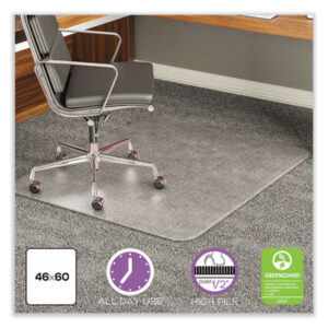 chairmat; chair mat; mat chair; chair mats; floormat; floor mat; desk mat; chair matt; chairmats; desk mats; plastic mats; chair floor mat; chair floor mats; chair mat office; desk chair mat; floor chair mat; floor chair mats; floor mat chair; mat for office chair; office chair mat; carpet chair mat; chair carpet mat; chair pad; office floor protector; office chair floor protector; chair runner; carpet protector; carpet mat; vinyl mat; computer mat; rug protector; no crack mat; workstation mat; office mat; home office mat; Deflecto; low chemical emissions; greenguard gold certified; ExecuMat; executive mat; 46 x 60; rectangle