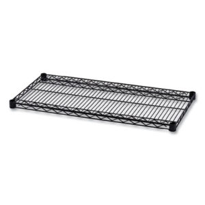 (ALESW583618BL)ALE SW583618BL – Industrial Wire Shelving Extra Wire Shelves, 36w x 18d, Black, 2 Shelves/Carton by ALERA (2/CT)