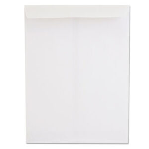 9 x 12; Business Weight; Catalog; Catalog Envelope; Envelope; Envelopes; Flap Closure; Gummed Seal; Mailer; Mailing Envelopes; UNIVERSAL; White; Posts; Letters; Packages; Mailrooms; Shipping; Receiving; Stationery; SPR09824