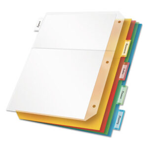 Binder Pocket; Binders; CARDINAL; Divider; Divider Tabs; Index Divider Tabs; Indexes; Insertable Tab; Letter Size; Pocket; Pocket Divider; Pocket Folder; Pockets; Poly; Ring Binder Accessories; Ring Binder Divider; Ring Binder Pocket; Ring Binders; Tabs; Notebooks; Sleeves; Compartments; Files; Holders