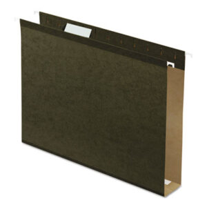 2" Capacity; Box Bottom; Diskette Pocket; File Folders; Hanging; Hanging File Folder; InfoPocket; Interior Pockets; Letter Size; PENDAFLEX; Recycled Product; Sleeves; Sheaths; Shells; Organization; Storage