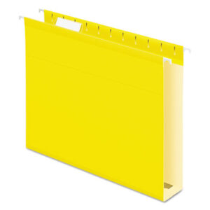 2" Capacity; Box Bottom; Diskette Pocket; File Folders; Hanging; Hanging File Folder; InfoPocket; Interior Pockets; Letter Size; PENDAFLEX; Recycled Product; Sleeves; Sheaths; Shells; Organization; Storage