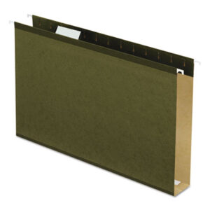 2" Capacity; Box Bottom; Diskette Pocket; File Folders; Hanging; Hanging File Folder; InfoPocket; Interior Pockets; Legal Size; PENDAFLEX; Recycled Product; Sleeves; Sheaths; Shells; Organization; Storage