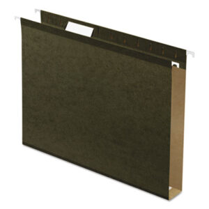 1" Capacity; Box Bottom; Diskette Pocket; File; File Folders; Hanging; Hanging File Folder; InfoPocket; Interior Pockets; Letter Size; PENDAFLEX; Recycled Product; Sleeves; Sheaths; Shells; Organization; Storage