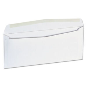 (UNV35209)UNV 35209 – Open-Side Business Envelope, #9, Square Flap, Gummed Closure, 3.88 x 8.88, White, 500/Box by UNIVERSAL OFFICE PRODUCTS (500/BX)