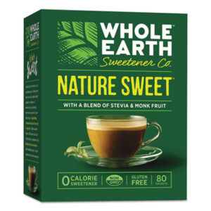 (EQL00139)EQL 00139 – Nature Sweet Sweetener, 2 g, 80 per box by WHOLE EARTH SWEETENER (80/BX)