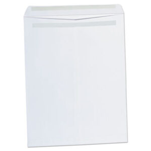 (UNV42103)UNV 42103 – Self-Stick Open End Catalog Envelope, #15 1/2, Square Flap, Self-Adhesive Closure, 12 x 15.5, White, 100/Box by UNIVERSAL OFFICE PRODUCTS (100/BX)