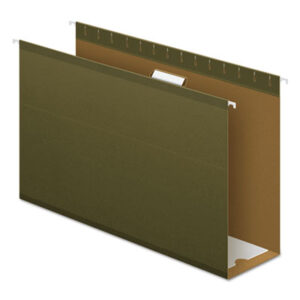 4" Capacity; Box Bottom; Diskette Pocket; File Folders; Hanging; Hanging File Folder; InfoPocket; Interior Pockets; Legal Size; PENDAFLEX; Recycled Product; Sleeves; Sheaths; Shells; Organization; Storage