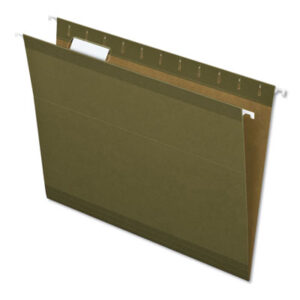 1/5 Cut Tab; Diskette Pocket; File Folders; Hanging; Hanging File Foldert; Letter; PENDAFLEX; Recycled Product; Sleeves; Sheaths; Shells; Organization; Storage