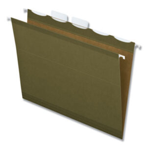 File Folders; Green; Hanging; Hanging File Folder; Letter; PENDAFLEX; Polylaminate; Ready Tab; Recycled; Recycled Product; Standard Green; Sleeves; Sheaths; Shells; Organization; Storage