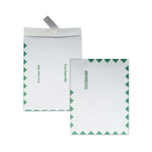 10 x 13; Catalog; Catalog Envelope; Envelope; Envelopes; First Class Border; Flat Catalog Envelopes; Mailer; QUALITY PARK; Self-Seal; SHIP-LITE ENVELOPES; Tamper-Evident Seal; White; Posts; Letters; Packages; Mailrooms; Shipping; Receiving; Stationery