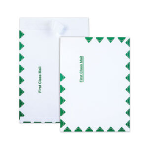 9 x 12; Catalog; Catalog Envelope; Envelope; Envelopes; First Class Border; Flat Catalog Envelopes; Mailer; QUALITY PARK; Self-Seal; SHIP-LITE ENVELOPES; Tamper-Evident Seal; White; Posts; Letters; Packages; Mailrooms; Shipping; Receiving; Stationery