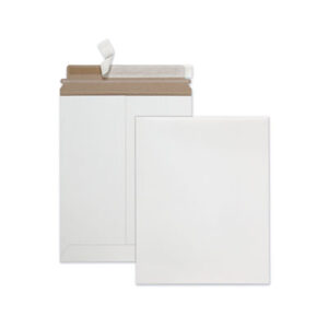 9-3/4 x 12-1/2; Document; Envelope; Fiberboard; Fiberboard Mailer; Fiberboard Plus; Mailer; Mailers; Photo; Photo Mailer; Photo/Document Mailer; QUALITY PARK; Recycled Product; Recycled Products; White; Posts; Letters; Packages; Mailrooms; Shipping; Receiving; Stationery