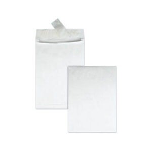 10 x 13 x 1-1/2; Envelope; Envelopes; Expansion; Lightweight; Mailer; Open End Envelopes; QUALITY PARK; Self-Seal; SURVIVOR; Survivor Envelopes & Mailers; Tyvek; Tyvek Envelope; Tyvek Envelopes & Mailers; White; Posts; Letters; Packages; Mailrooms; Shipping; Receiving; Stationery