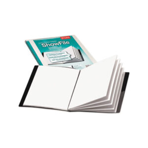 12 Sleeves; Binders; Black; Book; Books & Binders; CARDINAL; Display; Display Binder; Presentation Binder; Presentation Book; Presentation Portfolios; Presentation/View; Sheet Protector; Showfile Display Books; Sleeves; Sheaths; Shells; Slips; CRD50232CB