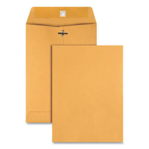 28-lb. Sub.; 7-1/2 x 10-1/2; Clasp; Clasp Envelopes; Envelope; Envelopes; Kraft Envelope; Mailer; QUALITY PARK; Posts; Letters; Packages; Mailrooms; Shipping; Receiving; Stationery