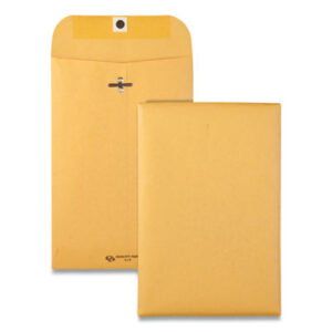 Quality Park™ Clasp Envelopes; Posts; Letters; Packages; Mailrooms; Shipping; Receiving; Stationery